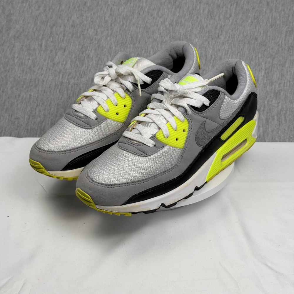 Nike Air Max 90 Volt Particle Grey Black CD0490-101 Mens Size 11 NEW